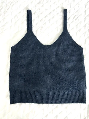 Biltmore Sweater Tank Top Women's Small Navy Blue Y2K Hippie Layer Boho - Image 1 of 4