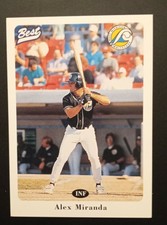 1996 Best West Michigan WhiteCaps Alex Miranda #14