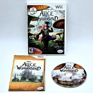 Alice nel Paese delle Meraviglie (Nintendo Wii, 2010) Disney CIB completo testato con manuale - Foto 1 di 16