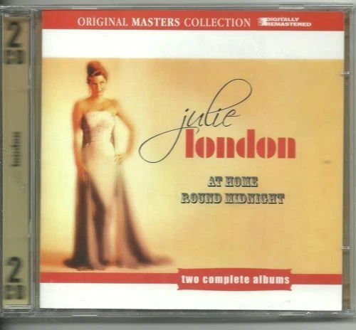 JULIE LONDON - AT HOME ROUND MIDNIGHT - CD DE MÚSICA DE 2 DISCOS NUEVO SELLADO Foto 1 de 1