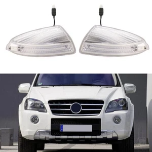 Rearview Mirror Turn Signal Lights For Mercedes ML W164 LCI GL X164 LCI - Picture 1 of 10