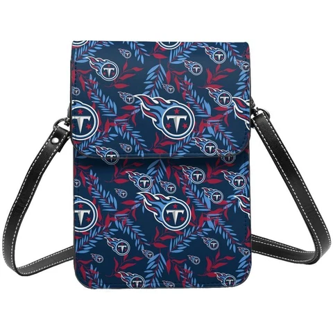 Tennessee Titans Small Cell Phone Purse One Shoulder Travel Bag,fans Gift Cover