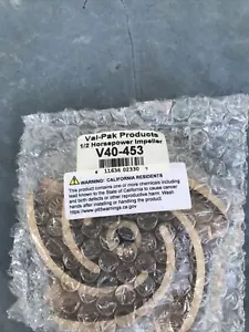 Val-Pak V40-453 1/2 HP Impeller For Aquaflo and similar - Picture 1 of 2