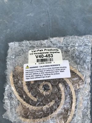 Val-Pak V40-453 1/2 HP Impeller For Aquaflo and similar - Image 1 of 2