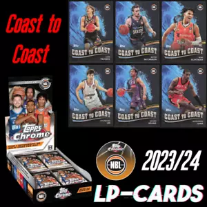 2023-24 NBL Topps Chrome - COAST TO COAST - Complete Your Set Pick a Card - Picture 1 of 43