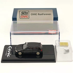 Hobby Japan 1/64 (EG6) Sir-S With Engine Granada Black HJ641017SBK Diecast Model - Imagen 1 de 6