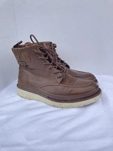 Guess Herren Cognac Braun Schnürstiefel GMCROATIA Größe 7 1/2 - Bild 1 von 14