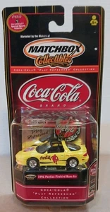 MATCHBOX Coca Cola PLAY REFRESHED 1996 Pontiac Firebird Ram-Air w/DIsplay Case - Picture 1 of 2