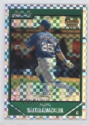 2007 Bowman Draft Chrome X-Fractor /299 Jarrod Saltalamacchia #BDP26 - Image 1 of 2