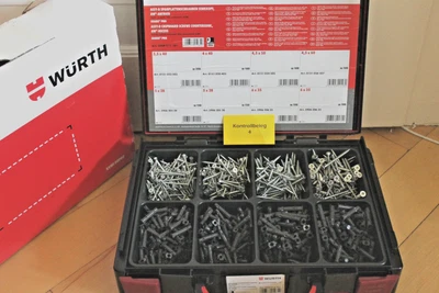 Würth Dübel + ASSY-Schrauben Set Systemkoffer Shark Pro Dübel 1000 Teile neu OVP - Bild 1 von 4
