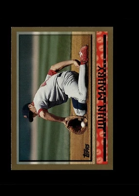 John Mabry : 1998 Topps MLB Baseball Vintage Card #56 : St. Louis Cardinals - Image 1 of 2