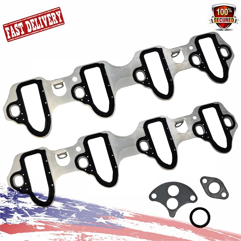 Fel-Pro Intake Manifold Gasket Set 89060413 For Chevrolet LS 5.3L 4.8L 6.0L 6.2  - Image 1 of 4