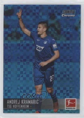 2021-22 Topps Stadium Club Chrome Bundesliga Blue X-Fractor Andrej Kramaric #54 - Image 1 of 2