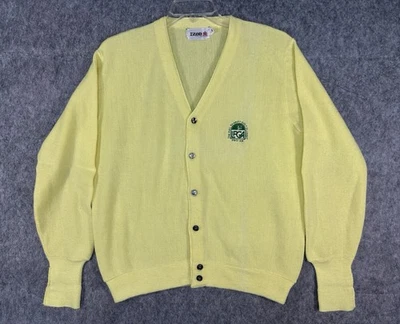 Cárdigan de golf vintage Izod LPGA Pro-Am suéter amarillo para mujer talla M Foto 1 de 4