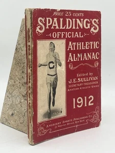 Spalding’s Official Athletic Almanac J.E. Sullivan American USA Sports 1912 - Picture 1 of 8