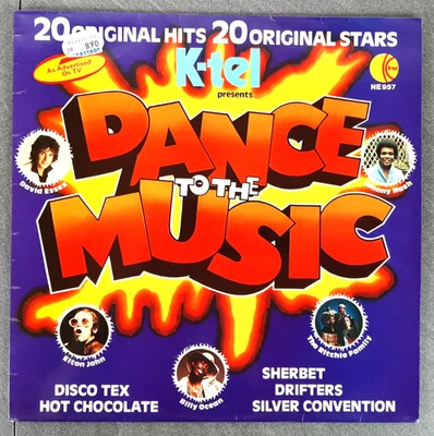 Dance To The Music von 1977 Billy Ocean Hot Chocolate Vinyl LP K-Tel NE 957 - Bild 1 von 4