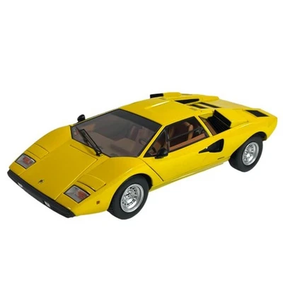 Modellino Auto Kyosho 1/18 Lamborghini Countach LP 400 Yellow - Immagine 1 di 4