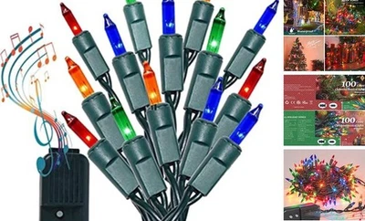 GILBIN 140 Waterproof Bulbs for Outdoor use Multi-Color 100 Bulbs Colorful - Image 1 of 4