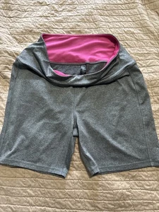 NYL Damen Small High Waist Grau Xl Bauchkontrolle Fahrrad Shorts - Bild 1 von 7