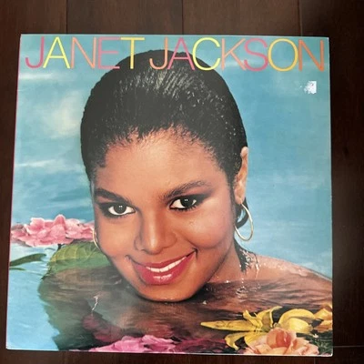 "Janet Jackson" Self Titled VINYL Record - 1982 US EDITION RARE, EXC  E1 - Image 1 of 4