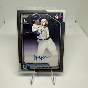 2024 Bowman Draft #CPA-AP Aaron Parker Chrome Prospect Autographs 4281 - Picture 1 of 2