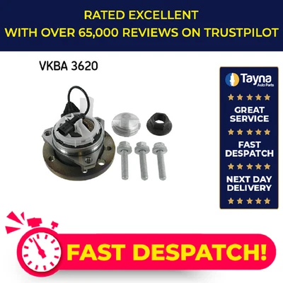 Kit de cojinete de rueda compatible con SAAB 9-3 YS3F 02 a 15 SKF 12799815 1603143 1603243 Nuevo Foto 1 de 4