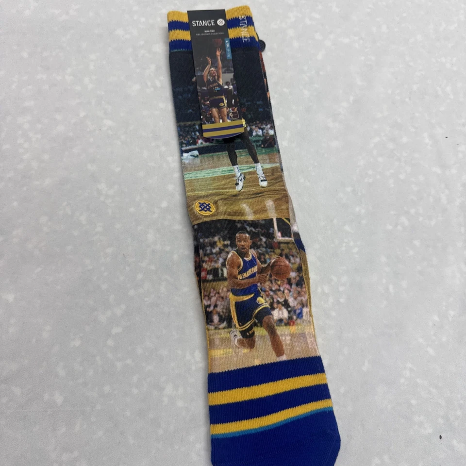 Stance NBA Golden St Warriors Rare Run TMC Legends Socks Men's L/XL 9-13 - Image 1 of 4