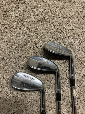 Titleist Vokey 200 Series Chrome Wedge Set 52 56 60 Gap Sand Lob Steel RH VALUE - Image 1 of 4