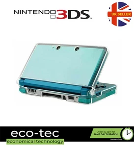 Clear Snap On Hard Protective Shell Case Cover for Nintendo 3DS (Older Version) - Picture 1 of 2