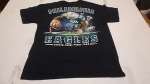Philadelphia Eagles Majestic Hombres Grande Desde 1933 Camisa TD Negra ¡NUEVA LEER! - Imagen 1 de 2