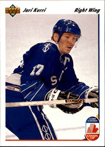 1991-92 (HKY) Upper Deck #24 Jari Kurri CC - NM-MT