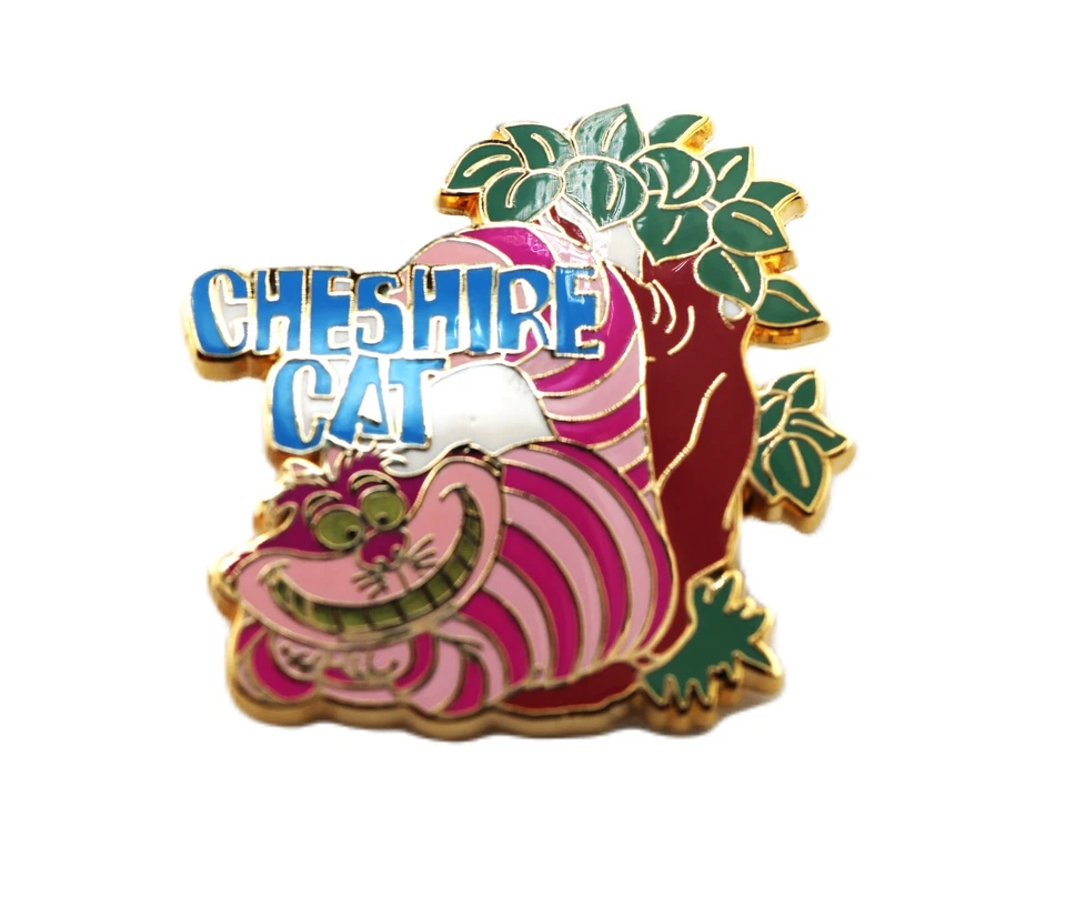 Disney Cheshire Cat On Tree Branch Alice In Wonderland Pin - Image 1 of 1