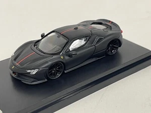 Modelo fino 1/64 de Novitec SF90 cupé en negro mate 499 piezas diecast 64-007 - Imagen 1 de 7