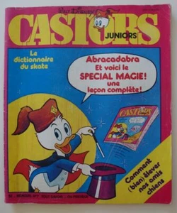 CASTORS JUNIORS N° 7/1978 - Le Dictionnaire du Skate Spécial Magie Elever Chiens - Picture 1 of 1