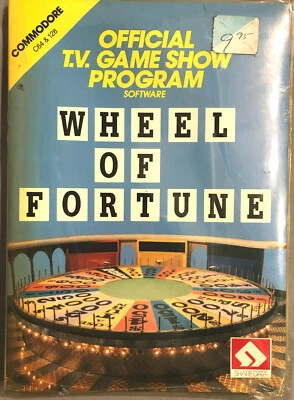 Wheel of Fortune TVGameShow 5.25" disk Commodore  Share Data Buy a Vowel or Spin - Image 1 of 4