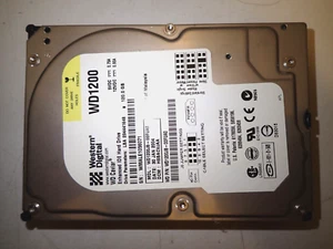 Western Digital WD1200 120GB 3.5” IDE Hard Disk Drive WD1200BB-00DWA0 - Picture 1 of 3