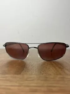 Maui Jim Kahuna Polarized MJ-162-02 Gunmetal Sunglasses Rose Lens 130 Japan - Picture 1 of 9