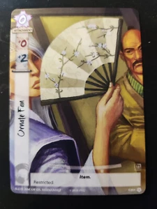 legend of the five rings L5R Ornate Fan promo card full art - Picture 1 of 1