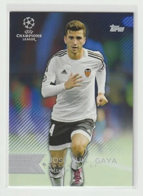2015-16 TOPPS UEFA SHOWCASE BLUE PARALLEL [ JOSE LUIS GAYA ] VALENCIA  - Image 1 of 2