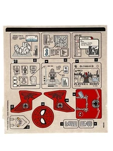 NUEVO LEGO | Hoja de Pegatinas para Set 76175 Spider-Man Attack on the Spider Lair - Imagen 1 de 1