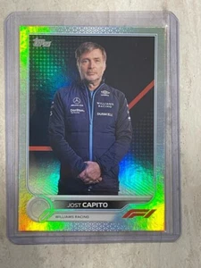 Jost Capito #106 Rainbow Foil 2022 Topps Formula 1 - F1 CREW TEAM Base - Picture 1 of 2