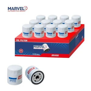 Marvel Synthetic Oil Filter MR4006 (25014051) for Chevy Silverado 1999-2006-12pc - Picture 1 of 3