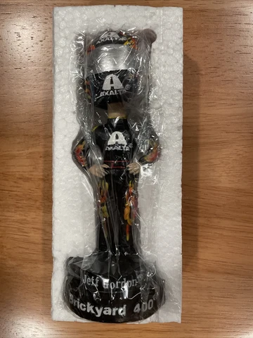 Rare JEFF GORDON #24 BOBBLEHEAD 20th Anniv Brickyard 400 2014 NASCAR Souvenir Cover