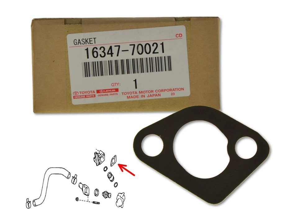 Water Pump Gasket 16347-70021 OE for Lexus Is - Image 1 of 1