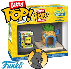 Bob Esponja y Piña Casa - Bitty Pop! Towns - Funko Nickelodeon - Imagen 1 de 7