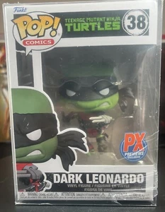 Funko Pop TMNT Ninja Turtles Dark Leonardo Figur mit Protector PX Exclusive - Bild 1 von 7