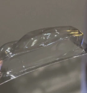 Lancer Ford MKIV #756 HO Clear Lexan Body M Designed For Tjet Chassis - NEW - Picture 1 of 5