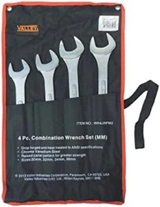 4-Piece. Jumbo Combination Wrench Set, CR-V, 30-32-34-36 MM. #WR4JRPM2 - Picture 1 of 5