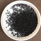 15/0 Miyuki Seed Beads, Black (9401), 10g
