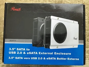 External Rosewill USB 2.0/eSATA Enclosure (V2) with Seagate 1TB HDD - Picture 1 of 6